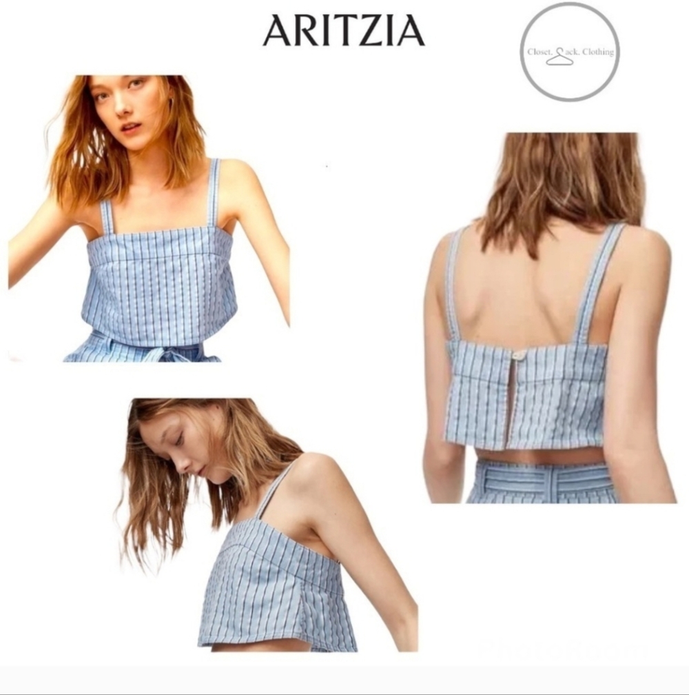 Wilfred Pasha Tank Blue Medium